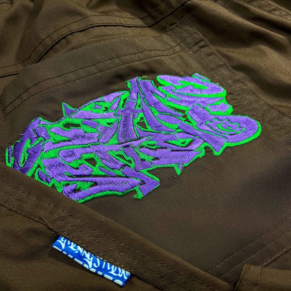 "Brown"-Baggie Long Pants